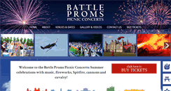 Desktop Screenshot of battleproms.com